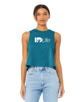 Bella Canvas Racerback Crop Tank