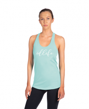 Next Level Racerback Tank Color:LB Size:L