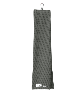 Waffle Golf Towel with Carabiner