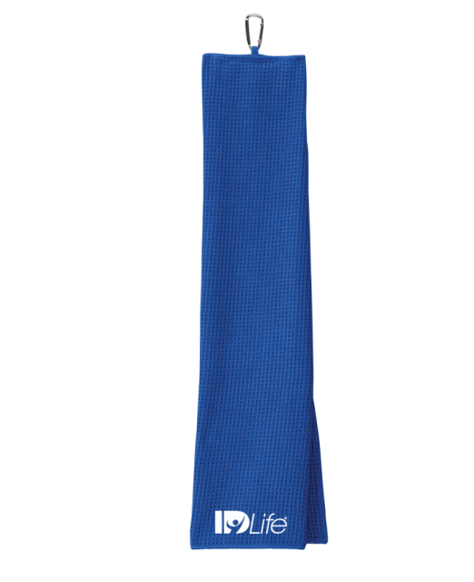 Waffle Golf Towel with Carabiner